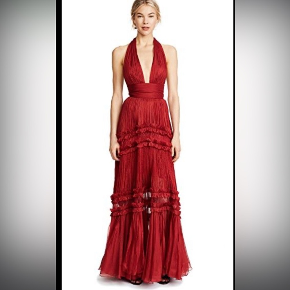 Maria Lucia hohan Kalina dress size 40 in whisper
